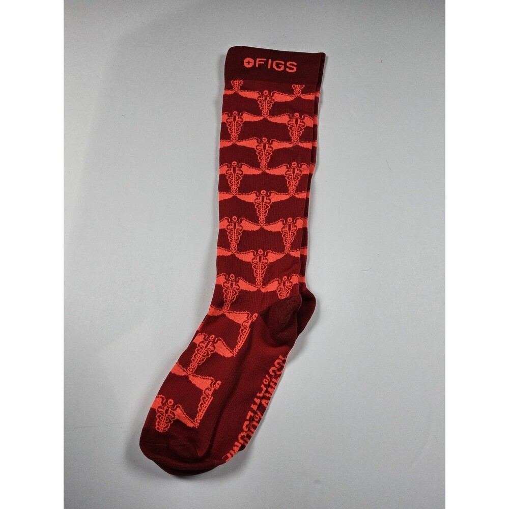 FIGS Compression 100% Awesome Medicine Medical Socks Size M